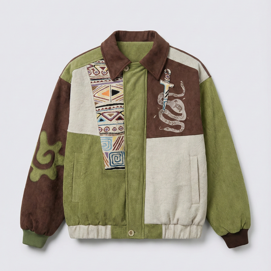 COSMO Vintage Patchwork Cotton Jacket