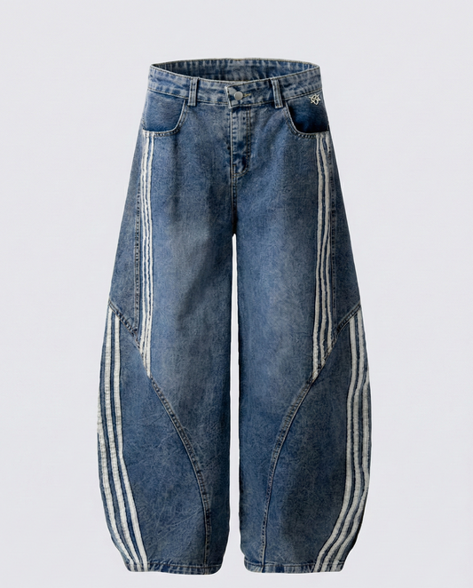 Arc Stripe Denim